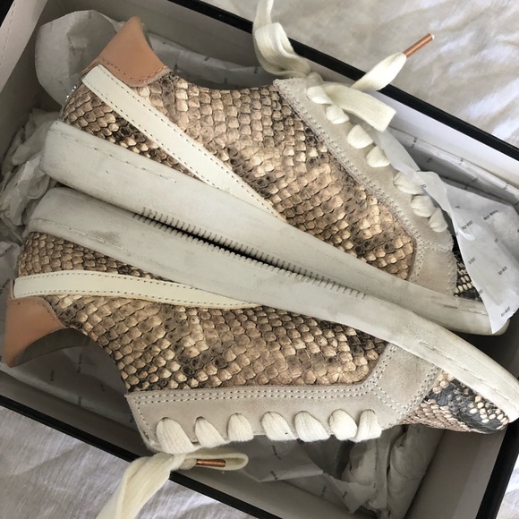 dolce vita snake print shoes